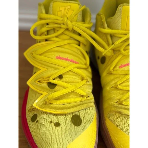 Nike SpongeBob SquarePants x Kyrie 5 SpongeBob CJ6951-700 Mens Size 9
